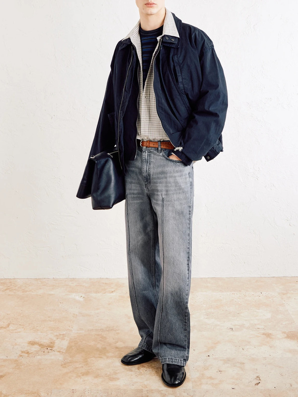  Mfpen - Ceremony Straight-leg Organic Jeans - Men - Gray - L 