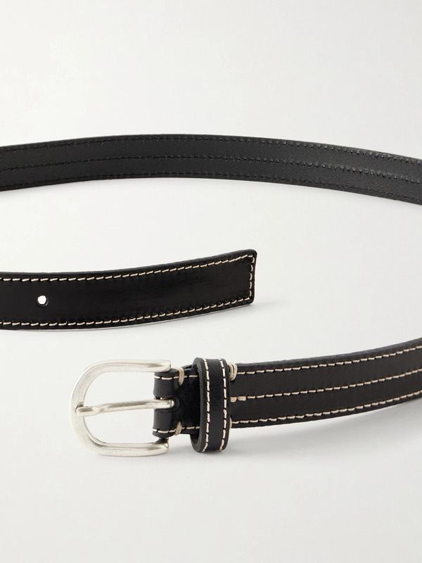  Mfpen - Cipher 2.5cm Leather Belt - Men - Black 