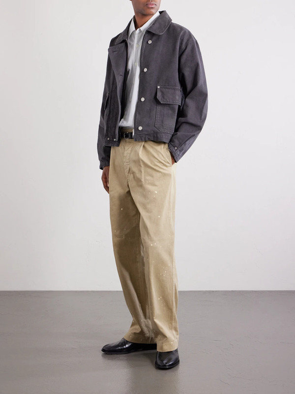  Mfpen - Courier Organic Cotton-canvas Jacket - Men - Gray - Xs 