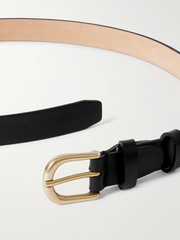  Mr P. - 2.5cm Leather Belt - Men - Black - Eu 95 