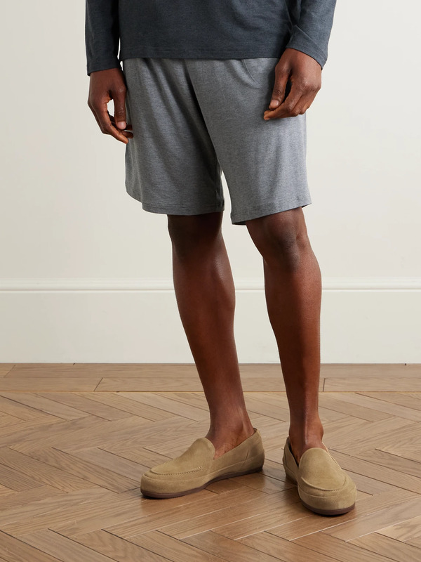  Mulo - Fleece-lined Suede Loafers - Men - Neutrals - Uk 9 