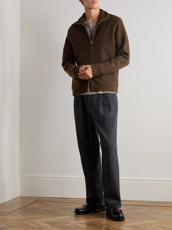  Nn07 - 6398 Merino Wool-felt Jacket - Men - Brown - M 