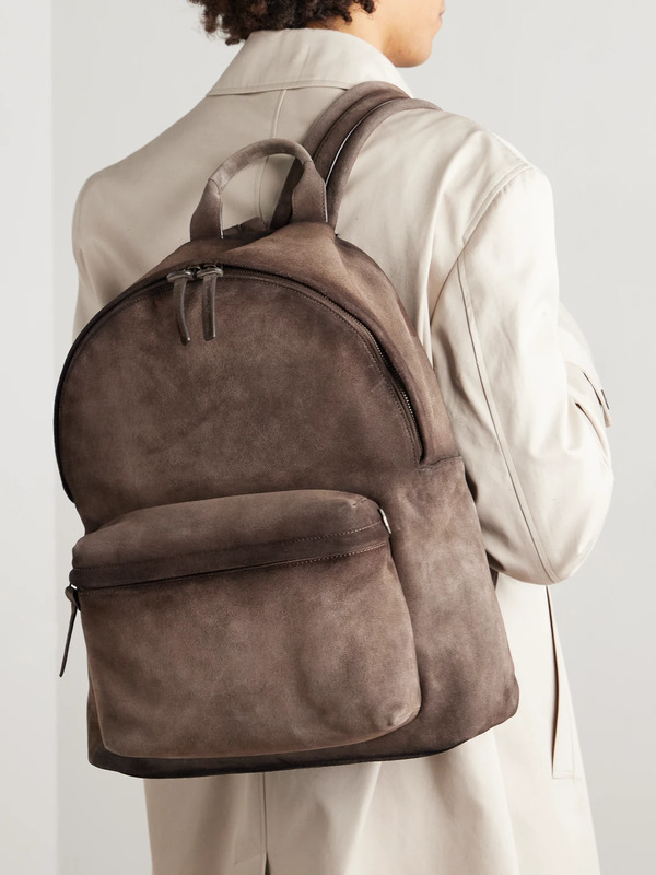  Officine Creative - Oc 001 Suede Backpack - Men - Brown 