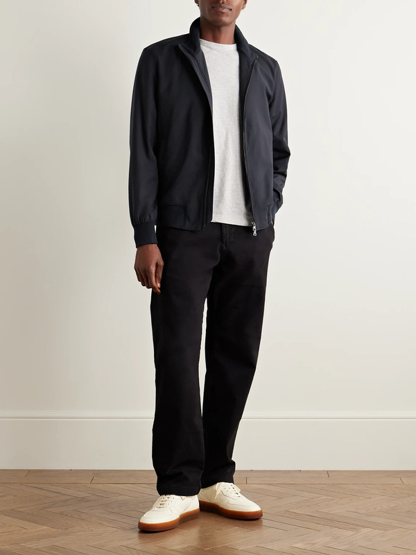  Orlebar Brown - Alvaro Merino Wool Jacket - Men - Blue - S 