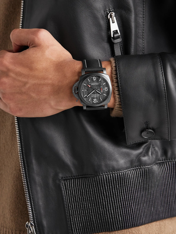  Panerai - Luminor Luna Rossa Gmt Automatic 44mm Titanium And Leather Watch, Ref. No. Pam01036 - Men - Black 