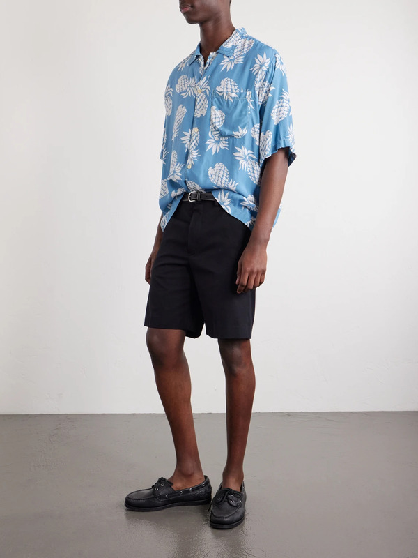  Remi Relief - Printed Woven Shirt - Men - Blue - S 