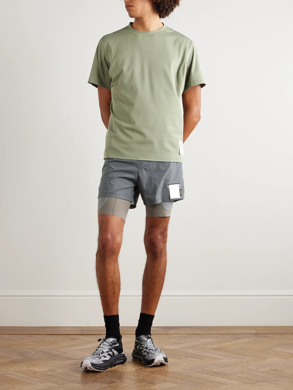  Satisfy - Ghostfleece™ Octa® T-shirt - Men - Green - Xs 