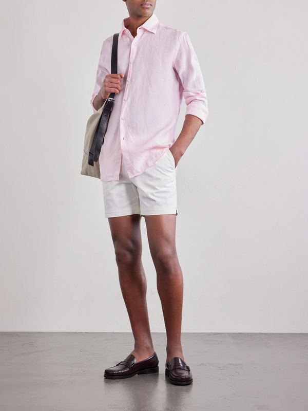 Slowear - Linen Shirt - Men - Pink - Eu 38 