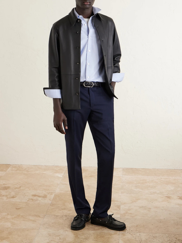  Slowear - Slim-leg Wool Trousers - Men - Blue - It 44 