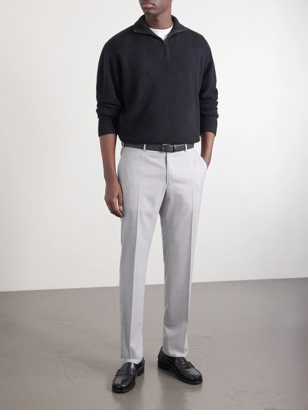  Slowear - Slim-leg Wool Trousers - Men - Gray - It 48 