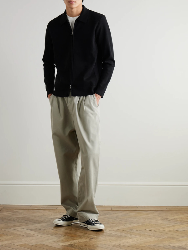  Sunspel - Merino Wool Milano Jacket - Men - Black - Xxl 