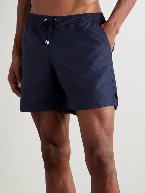  Sunspel - Mid-length Recycled Seaqual Swim Shorts - Men - Blue - Xl 