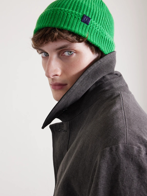 Tom Ford - Ribbed Cashmere Beanie - Men - Green - M 