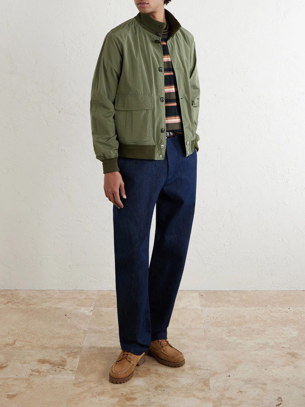  Valstar - Valstarino Shell Bomber Jacket - Men - Green - It 44 