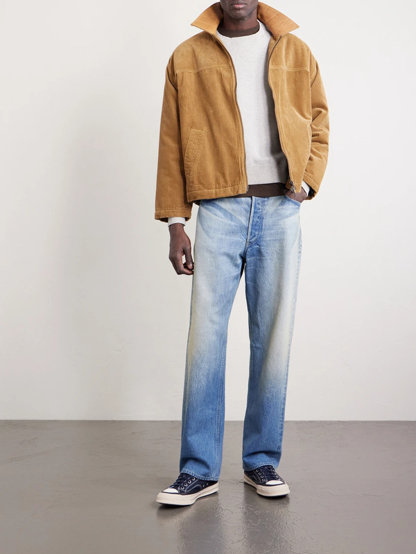  Visvim - Jumbo Sb Wool And Cotton-blend Jersey Sweatshirt - Men - Gray - 4 