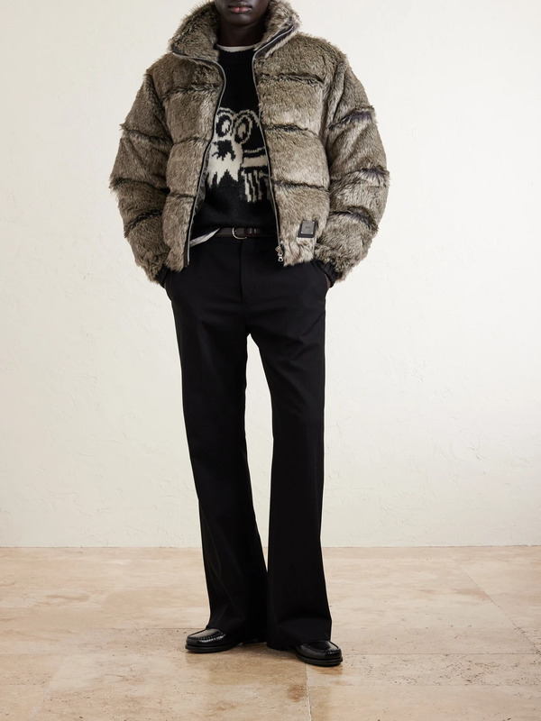  Wtaps - Logo-intarsia Woven Sweater - Men - Black - S 