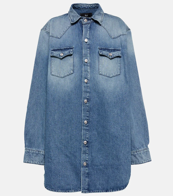  3x1 N.y.c. 3x1 N.y.c. Stefy Oversized Denim Shirt 