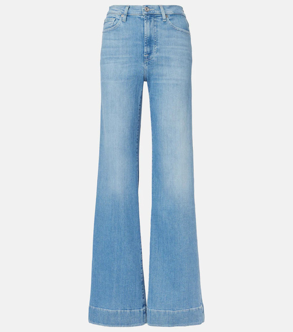  7 For All Mankind 7 For All Mankind High-rise Wide-leg Jeans 
