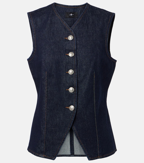  7 For All Mankind 7 For All Mankind Lady Denim Vest 