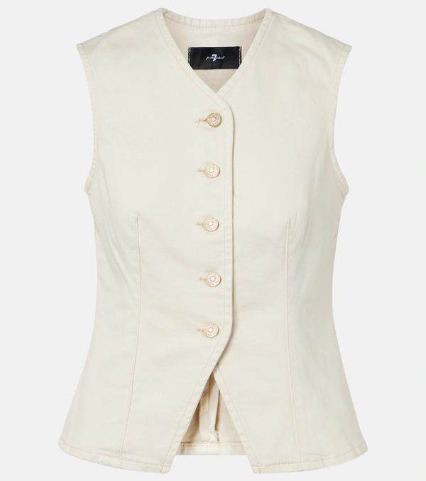  7 For All Mankind 7 For All Mankind Lady Denim Vest 