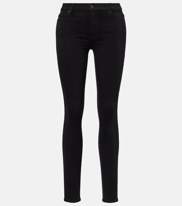  7 For All Mankind 7 For All Mankind Mid-rise Skinny Jeans 