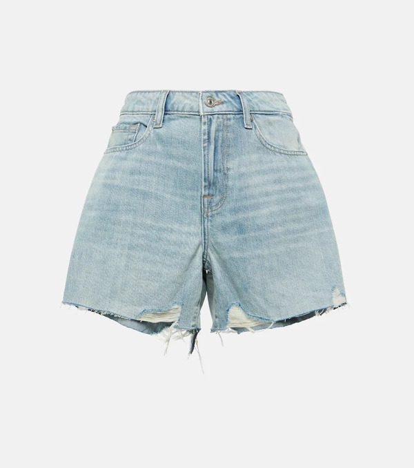  7 For All Mankind 7 For All Mankind Monroe High-rise Denim Shorts 
