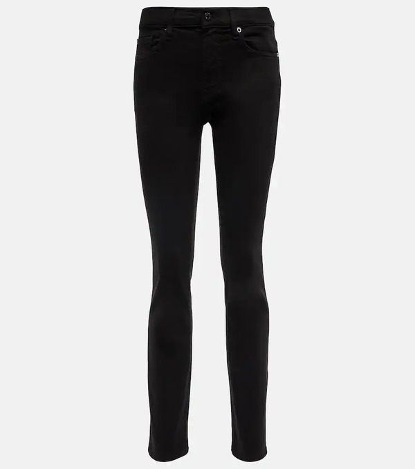  7 For All Mankind 7 For All Mankind Roxanne Mid-rise Skinny Jeans 