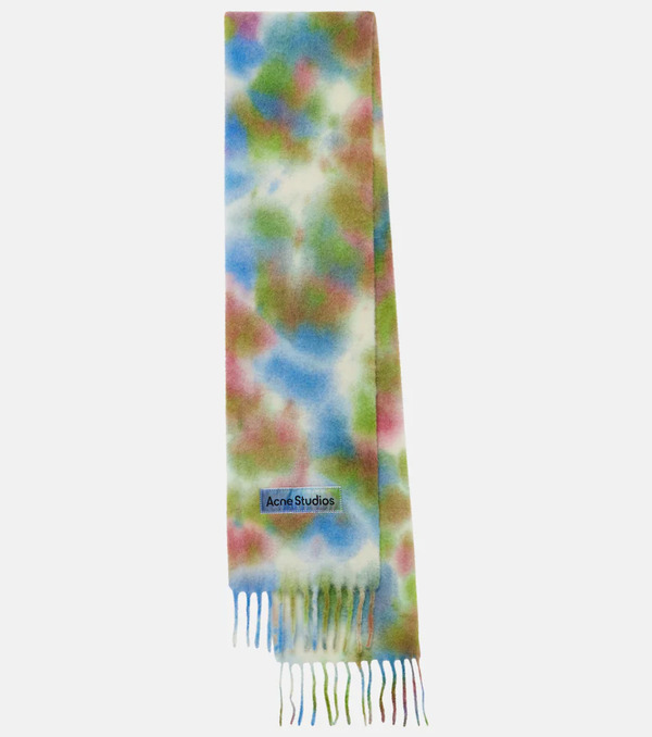  Acne Studios Acne Studios Alpaca, Wool, And Mohair-blend Scarf 