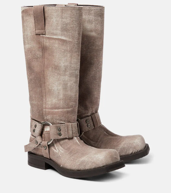  Acne Studios Acne Studios Balius 35 Printed Knee-high Boots 
