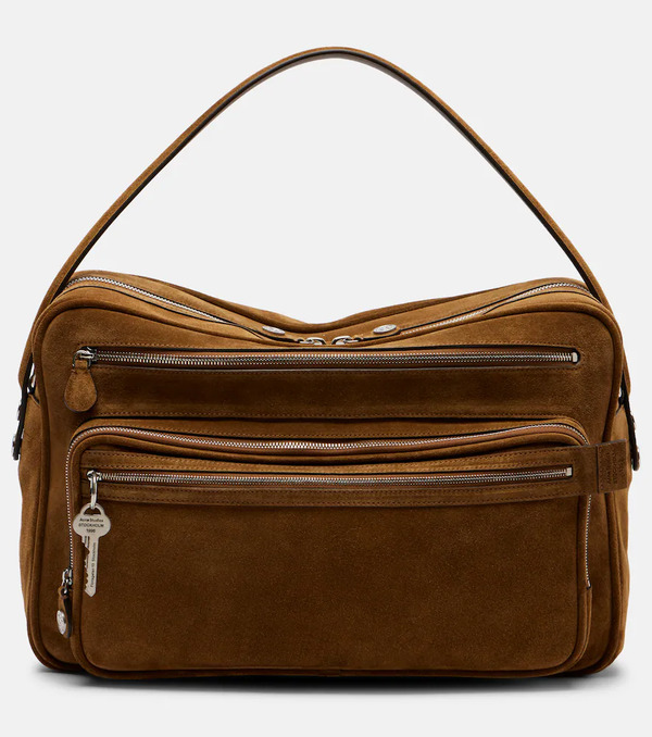  Acne Studios Acne Studios Camero Camera Large Suede Shoulder Bag 