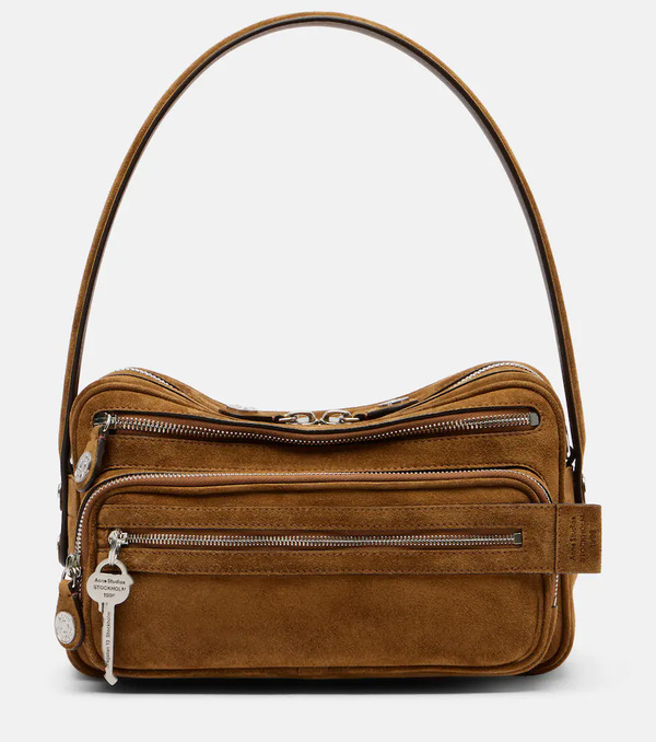  Acne Studios Acne Studios Camero Party Suede Shoulder Bag 
