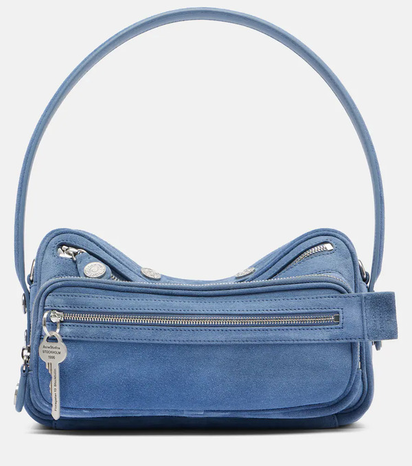  Acne Studios Acne Studios Camero Party Suede Shoulder Bag 
