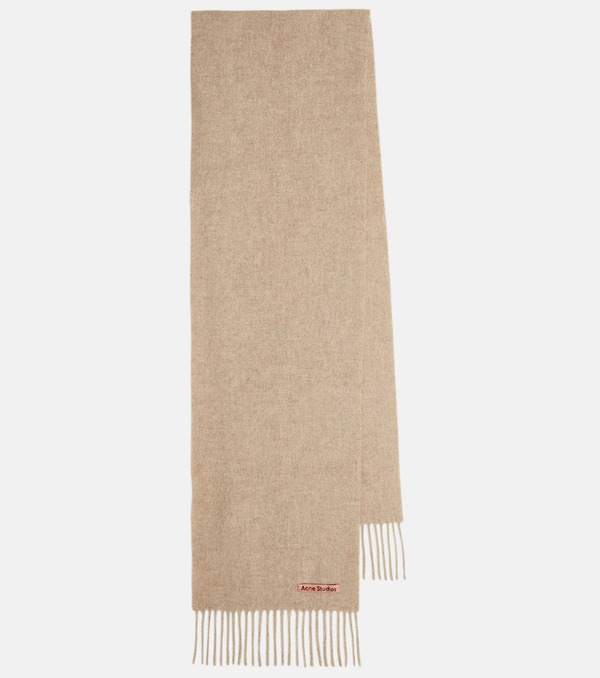  Acne Studios Acne Studios Canada Skinny Fringed Wool Scarf 