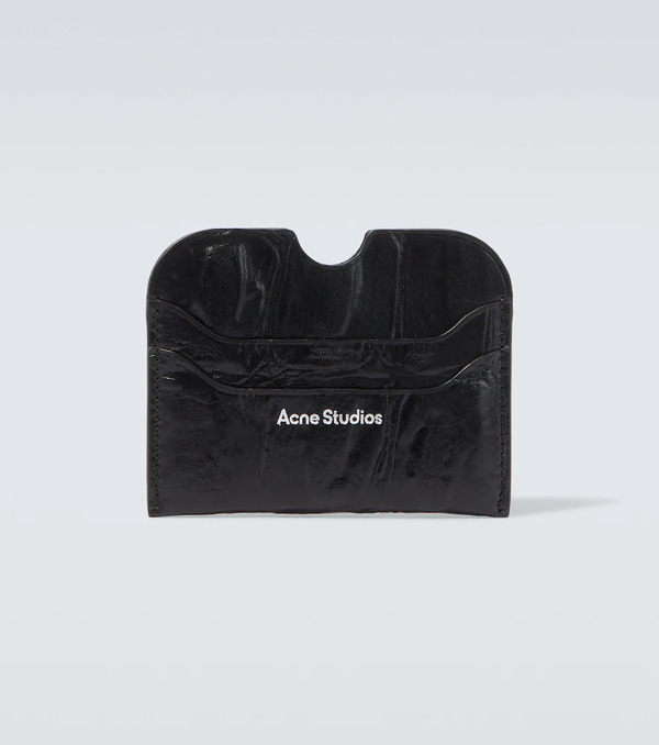  Acne Studios Acne Studios Croc-effect Leather Card Holder 
