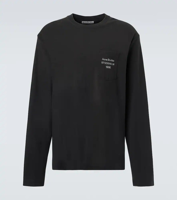  Acne Studios Acne Studios Distressed Cotton-blend T-shirt 