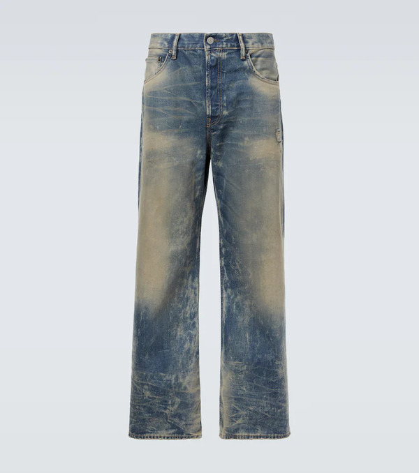  Acne Studios Acne Studios 2021 Distressed Wide-leg Jeans 