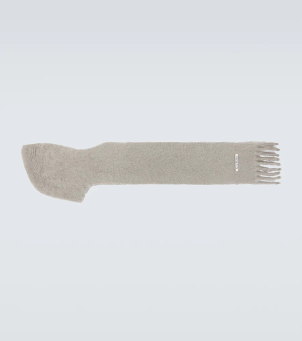  Acne Studios Acne Studios Hooded Mohair And Wool Scarf 