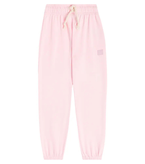  Acne Studios Kids Acne Studios Kids Face Cotton Sweatpants 