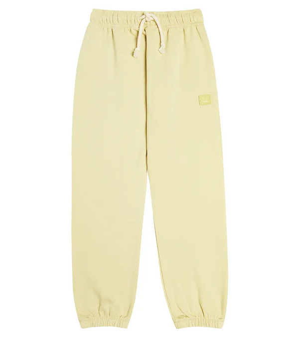  Acne Studios Kids Acne Studios Kids Face Cotton Sweatpants 