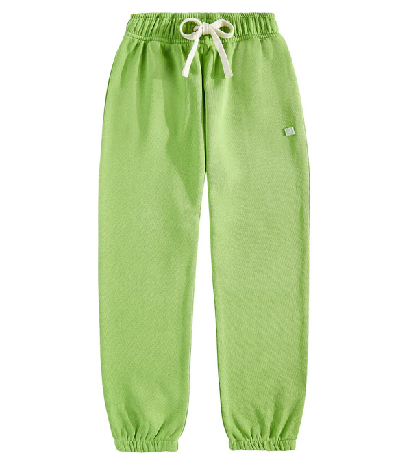  Acne Studios Kids Acne Studios Kids Frack Face Cotton Sweatpants 