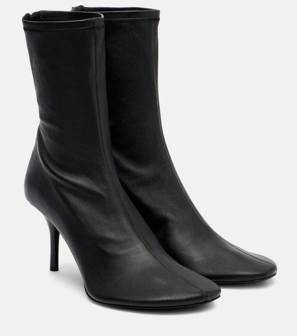  Acne Studios Acne Studios 75 Leather Ankle Boots 