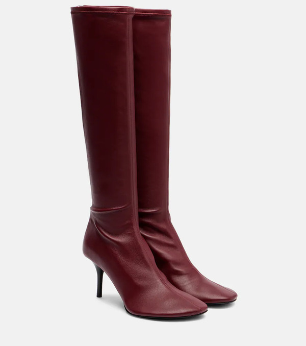  Acne Studios Acne Studios 75 Leather Knee-high Boots 