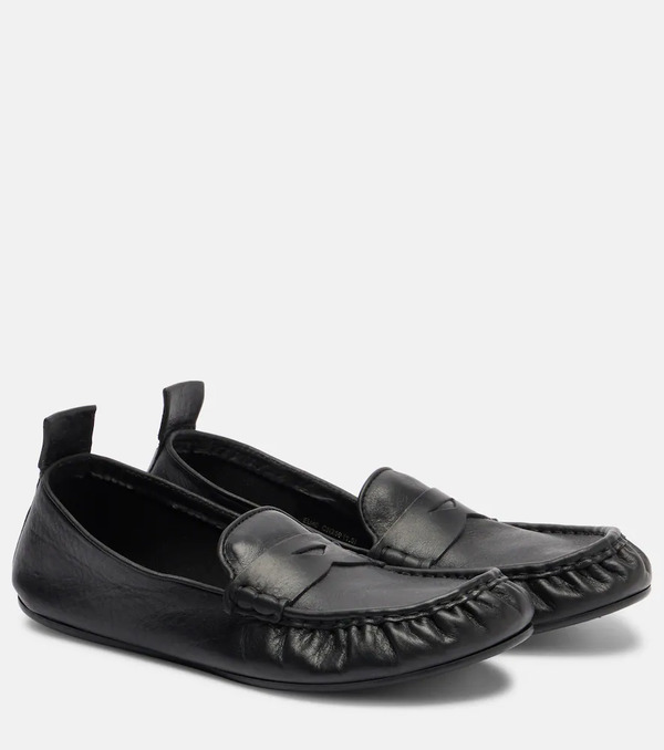  Acne Studios Acne Studios Leather Penny Loafers 