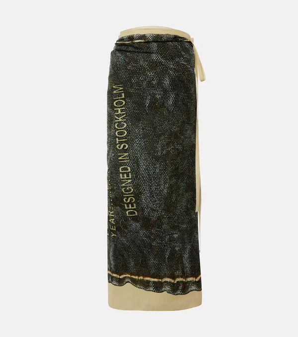  Acne Studios Acne Studios Logo Cotton Scarf 