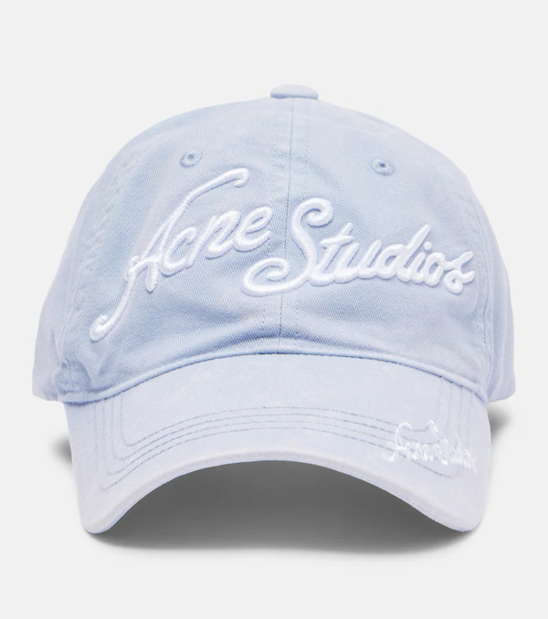  Acne Studios Acne Studios Logo Denim Baseball Cap 