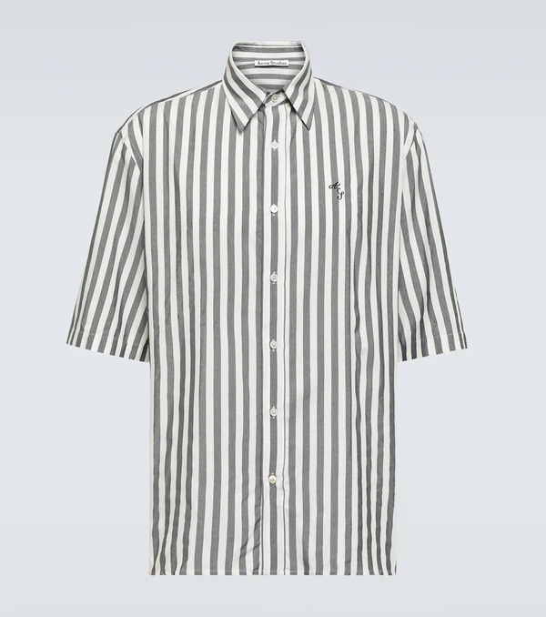  Acne Studios Acne Studios Oversized Striped Shirt 