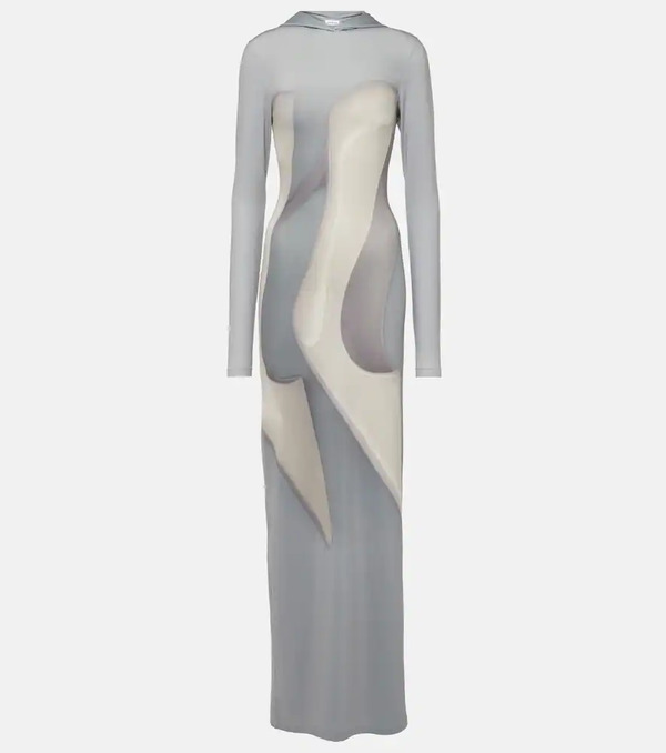  Acne Studios Acne Studios Printed Jersey Maxi Dress 