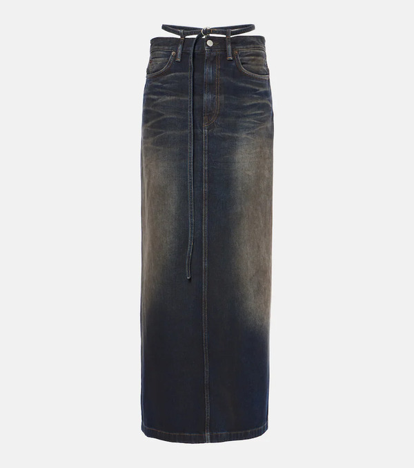  Acne Studios Acne Studios Talia Denim Maxi Skirt 
