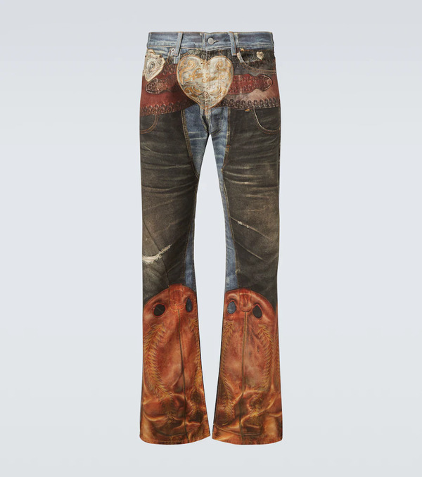  Acne Studios Acne Studios Trompe Lâåil Low-rise Straight Jeans 