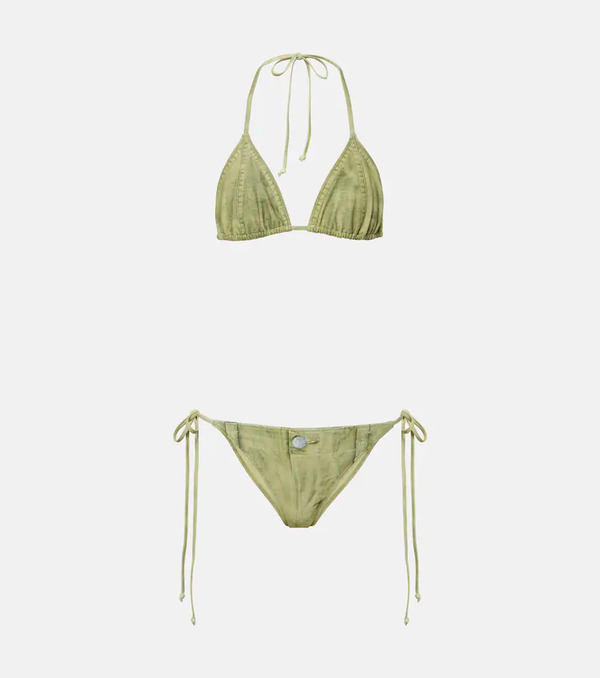  Acne Studios Acne Studios Trompe-l'åil Printed Bikini 
